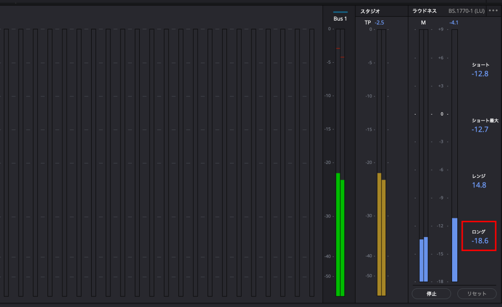 ラウドネスメーター